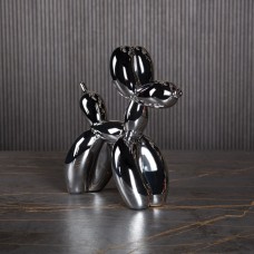 Скульптура Balloon Dog-Серебро (маленькая), 30x30x12, JEFF KOONS, США