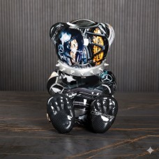 Скульптура Медведь Mercedes (большой), h40x29x33cm, Naor, Франция, черный Art-S/N/BMerc/BL40