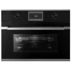 Компактный духовой шкаф с микроволнами Kuppersbusch CBM 6330.0 S3 Silver Chrome