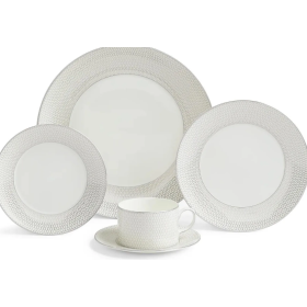 Набор из 5 предметов, Gio Platinum, Wedgwood, фарфор 1063172