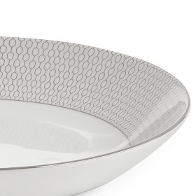 Тарелка для пасты 24 см, Gio Platinum, Wedgwood, фарфор 1063175
