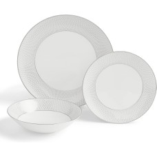 Набор из 12 предметов, Gio Platinum, Wedgwood, фарфор 1063170