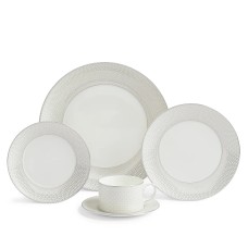 Столовый сервиз на 6 персон, 31 предмет, Gio Platinum, Wedgwood, фарфор  GIOP-D6/31 