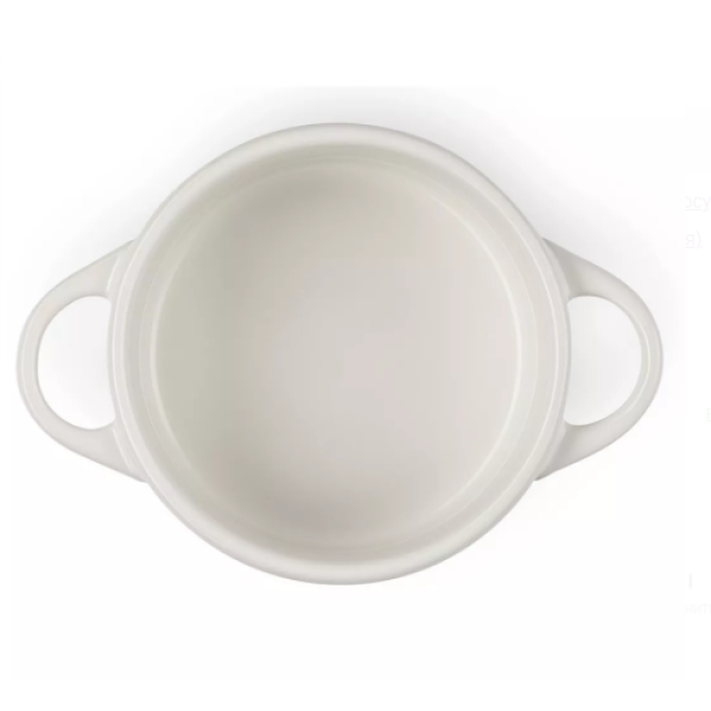 Кокотница 10см., 200мл., Eiffel Tower,каменная керамика цвет: белый, LE CREUSET, 71901100100400