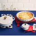 Кокотница 10см., 200мл., Eiffel Tower,каменная керамика цвет: белый, LE CREUSET, 71901100100400