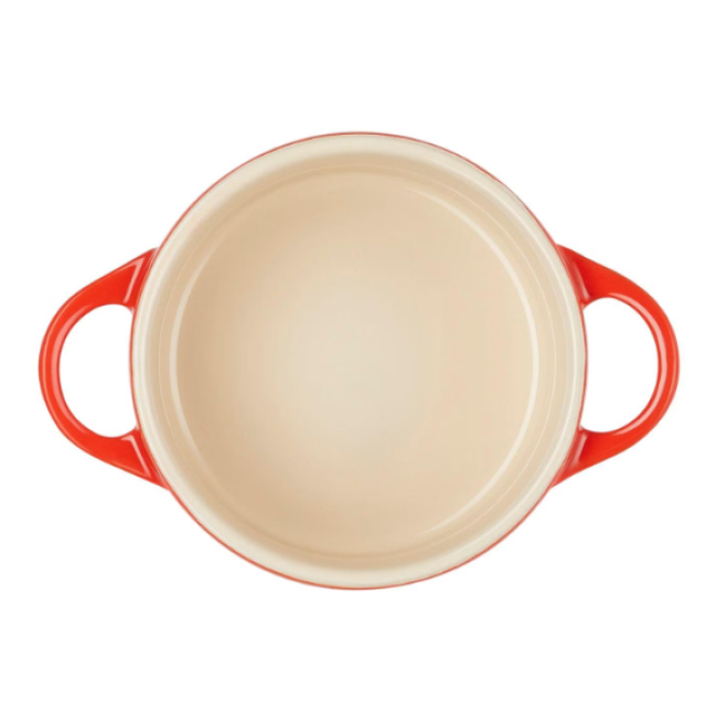 Кокотница 10см., 200мл., Eiffel Tower,каменная керамика цвет: вишня, LE CREUSET, 71901100600400