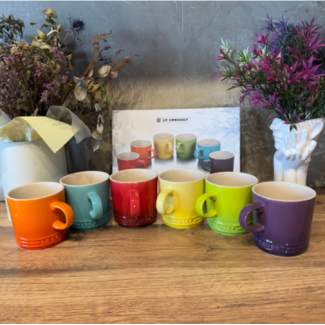 Кружка 350 мл Огненная лава металлик , Le Creuset, 60302357580033, Керамика