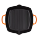 Гриль глубокий квадратный 30 см Огненная лава, Le Creuset, 20200300900422, Чугун