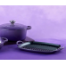 Гриль прямоугольный с низкими бортиками 30 см Ультрафиолет, Le Creuset, 20201307220422, Чугун
