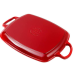 Гриль прямоугольный с низкими бортиками 30 см Вишня, Le Creuset, 20201300600422, Чугун