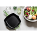Сковорода-гриль 26 см, Зелёный бамбук, LE CREUSET, 20183264080422, чугун