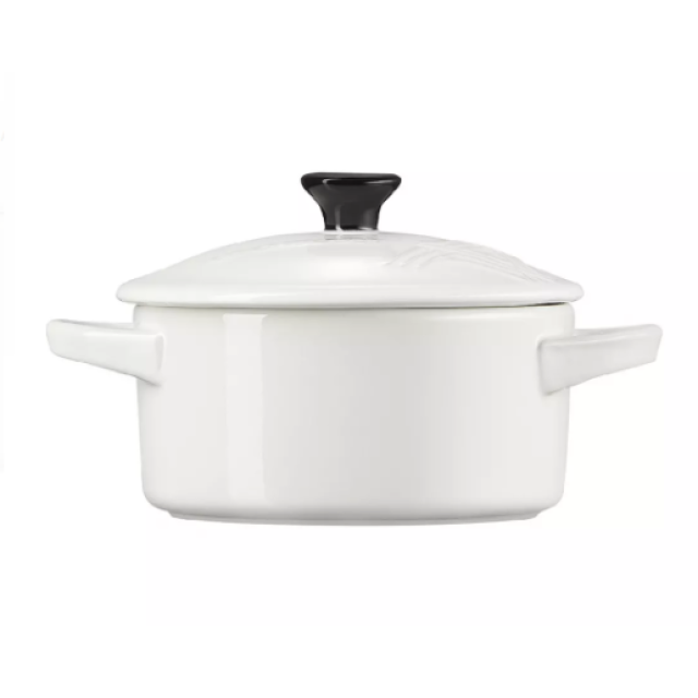 Кокотница 10см., 200мл., Eiffel Tower,каменная керамика цвет: белый, LE CREUSET, 71901100100400