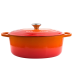 Утятница 27 см Огненная лава, стальная ручка , Le Creuset, 21178270902430, Чугун
