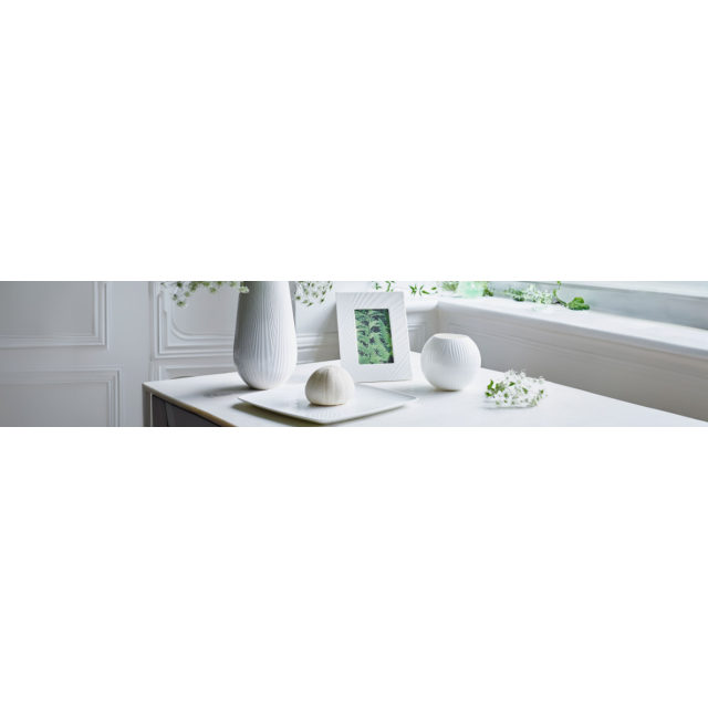 40032159 Ваза, 26х26 см, White Folia, Wedgwood