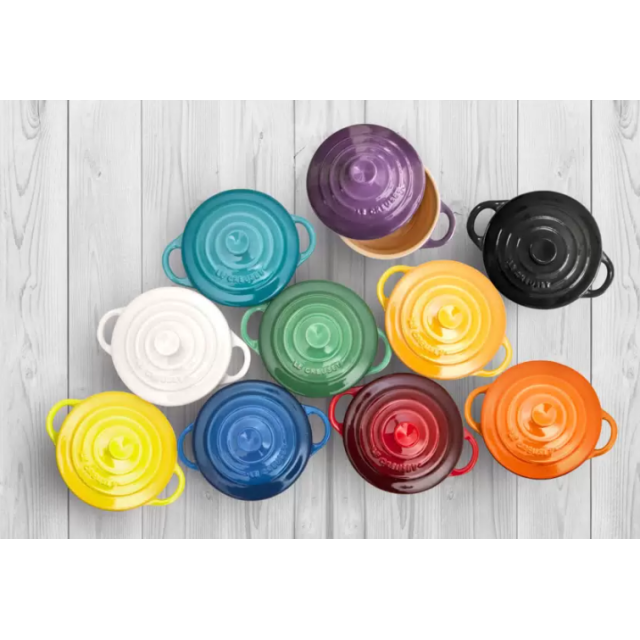 Кокотница 10 см Крем металлик, Le Creuset, 61901107590034, Керамика