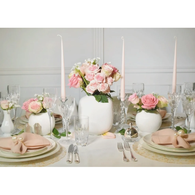 40032151 Ваза, 21 см, White Folia, Wedgwood