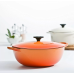 Казан 26 см Огненная лава, Le Creuset, 25074260900460, Чугун