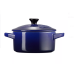 Кокотница 10см., 200мл., Eiffel Tower,каменная керамика цвет: индиго, LE CREUSET, 71901104800400