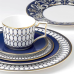 Набор пирожковых тарелок 18см, 6шт, "Renaissance Gold" Wedgwood, фарфор