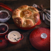 Сотейник 21 см Holly Вишня, стальная ручка на крышке, Le Creuset, 21993210602460, Чугун