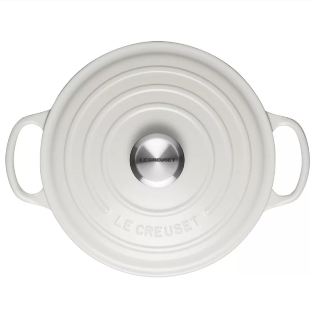Кастрюля круглая 26 см Хлопок, стальная ручка, Le Creuset, 21001264314461, Чугун