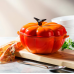 Кокотница «Тыква» 350 мл Огненная лава, Le Creuset, 61802350900003, Керамика