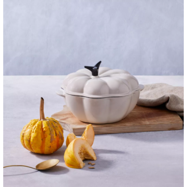 Кастрюля «Тыква», 22 см, Le Creuset, 25038027164460, Меренга