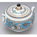 50102606034 Сахарница с крышкой, Florentine Turquoise, Wedgwood, фарфор