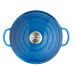 Кастрюля круглая 26 см Марсель, стальная ручка, Le Creuset, 21177262002430, Чугун