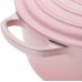 Кастрюля круглая 24 см Светло-розовый, стальная ручка, Le Creuset, 21177247774430, Чугун