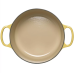 Кастрюля круглая 26 см Жёлтый, стальная ручка, Le Creuset, 21177264032430, Чугун