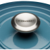 Кастрюля круглая 26 см Лазурь, стальная ручка, Le Creuset, 21177266422430, Чугун