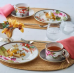 Набор из 6-ти чайных пар, Hummingbird, Wedgwood, фарфор