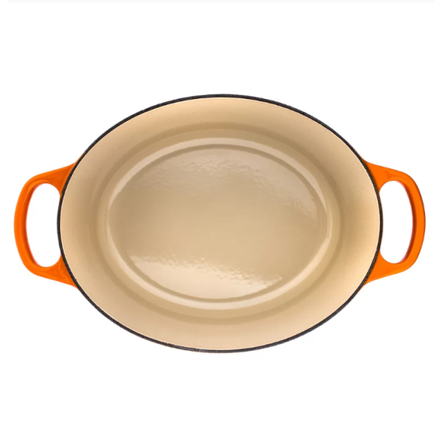 Утятница 27 см Огненная лава, стальная ручка , Le Creuset, 21178270902430, Чугун