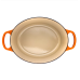 Утятница 27 см Огненная лава, стальная ручка , Le Creuset, 21178270902430, Чугун
