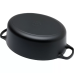Утятница 29 см Чёрный, стальная ручка , Le Creuset, 21178290000430, Чугун