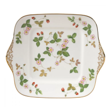 Блюдо для торта, 27х27 см, "Wild Strawberry", Wedgwood