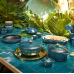 Блюдо прямоугольное Classic 26 см Лазурь, Le Creuset, 91004726642000, Керамика
