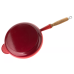 Сковорода с деревянной ручкой 26 см Signature, Вишня, LE CREUSET, 20258260600422, чугун