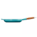 Сковорода с деревянной ручкой 28 см Signature, Бирюза, LE CREUSET, 20258281700422, чугун
