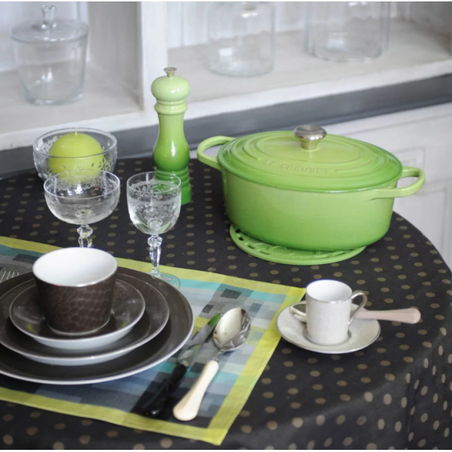 Утятница 27 см Розмарин, стальная ручка , Le Creuset, 21178276402430, Чугун