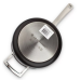 Ковш 20 см со стеклянной крышкой и дополнительной ручкой, Le Creuset, 96200920000000, Кованый алюминий
