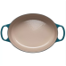 Утятница 31 см Лазурь, стальная ручка , Le Creuset, 21178316422430, Чугун