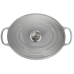 Утятница 31 см Дымчатый серый, стальная ручка , Le Creuset, 21178315412430, Чугун