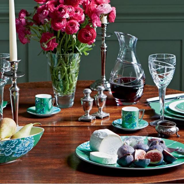 50132709554 Блюдце для эспрессо, "Jasper Conran", Chinoiserie Green, Wedgwood