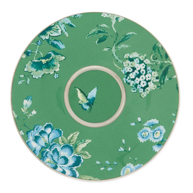 50132709554 Блюдце для эспрессо, "Jasper Conran", Chinoiserie Green, Wedgwood