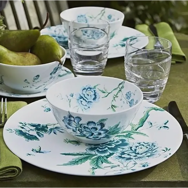 50132609540/6 Набор тарелок 28 см - 6 шт. , J.Conran Chinoiserie White, Wedgwood, фарфор
