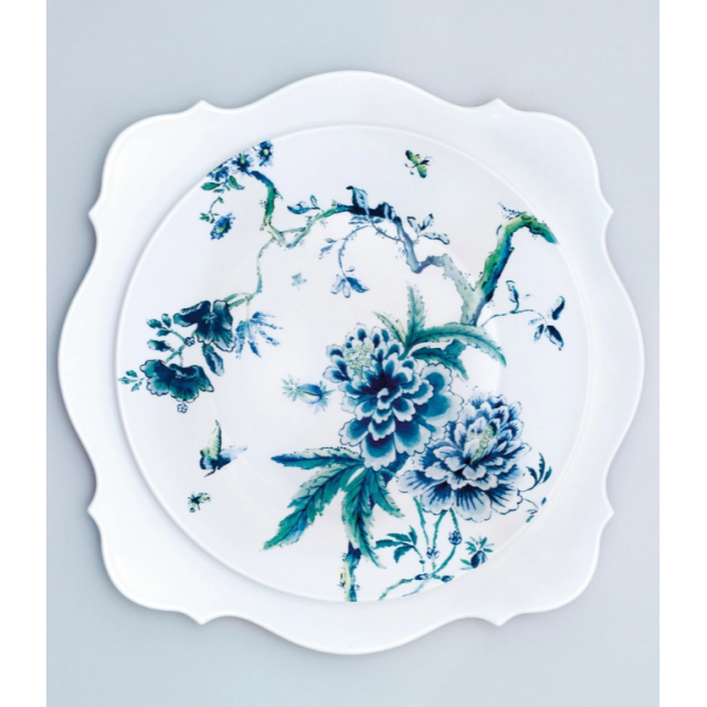 50132609540/6 Набор тарелок 28 см - 6 шт. , J.Conran Chinoiserie White, Wedgwood, фарфор