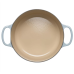 Кастрюля круглая 26 см Голубой, стальная ручка, Le Creuset, 21177264202430, Чугун