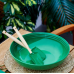 Лопатка-ложка большая, Зелёный Бамбук, LE CREUSET, 42104284080000, силикон